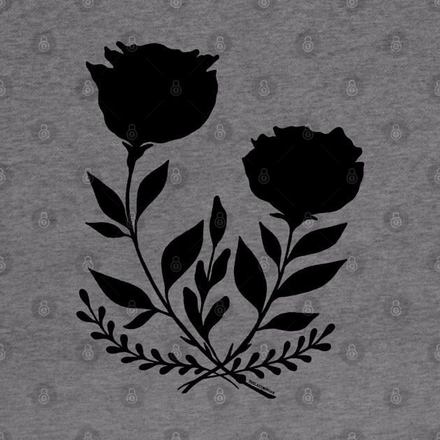 Black Roses by LadyMorgan